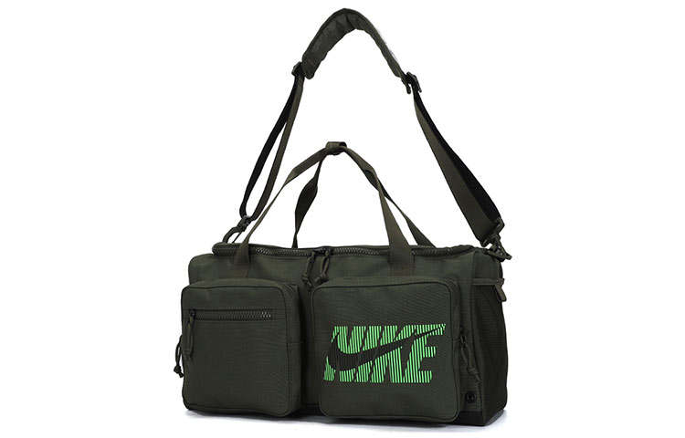 Nike Nike Fabric Fitness Basketball Bag, One Shoulder Handbag, Travel Bag Unisex Army Green