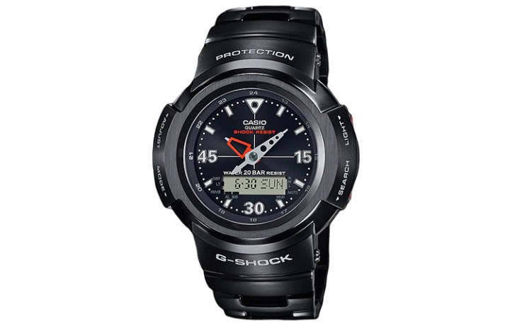 CASIO CASIO Men Full Metal Series Black Watch AWM-500-1A