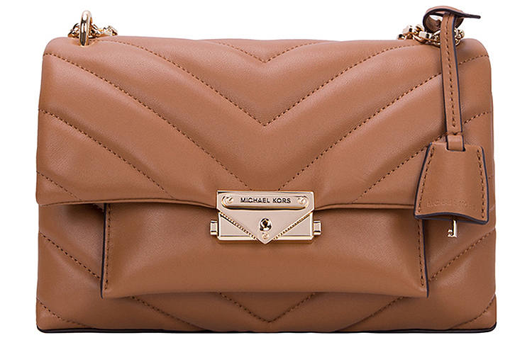 MICHAEL KORS Cece Leather Shoulder Bag, Crossbody Bag Medium Women's Brown