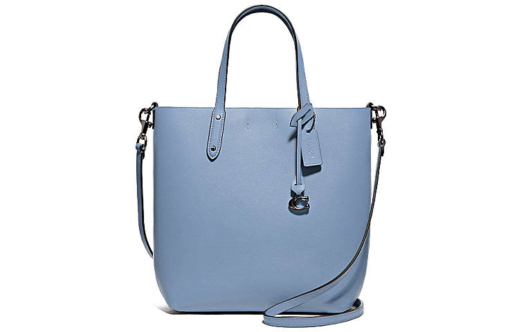 COACH Central Cow Leather Tote Bag, Shopping Bag, Crossbody Bag, One Shoulder Handbag Medium Women's