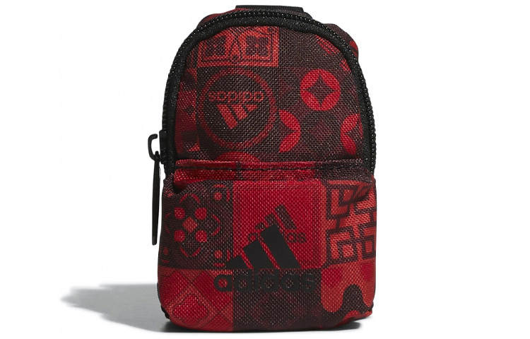 Adidas Adidas Polyester Crossbody Bag, Shoulder Bag Unisex Red