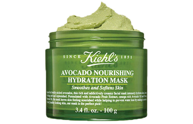 Kiehl's Avocado Rich And Creamy Hydrating Mask Moisturizing, Repairing, And Hydrating Various Skin Types 100g