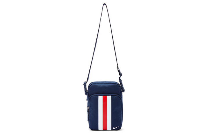 Nike Nike Polyester Shoulder Bag, Crossbody Bag Regular Unisex Blue Red