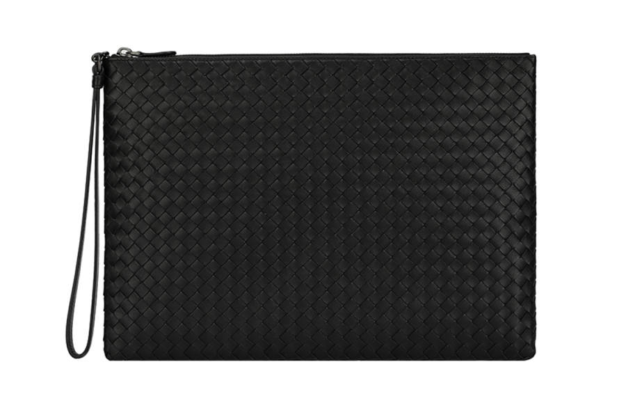 Bottega Veneta Sheepskin Clutch Regular Unisex Black
