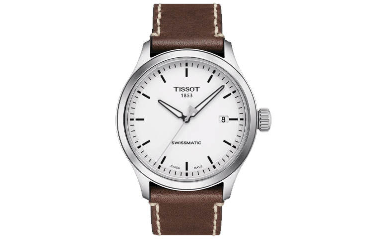 TISSOT Soko Collection Automatic Mechanical Movement 100m Waterproof Men's Watches Watch 43mm White Dial