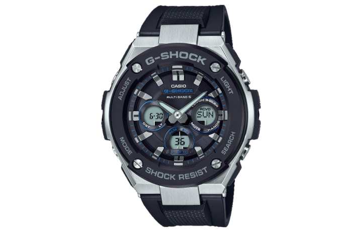 CASIO CASIO Men G-STEEL Series Black Watch GST-W300FP-1A2