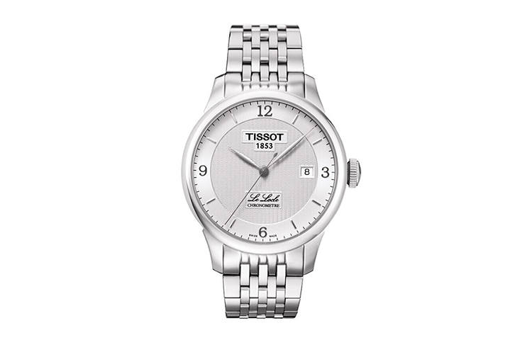 TISSOT Le Locle Collection Automatic Mechanical Movement Men's Watches Watch 39.3mm Silver Dial