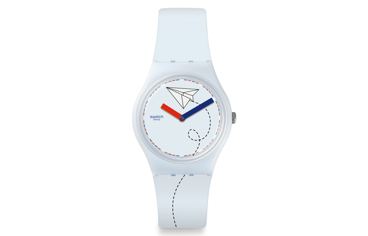 SWATCH SWATCH Unisex 34mm Blue Watch GS151