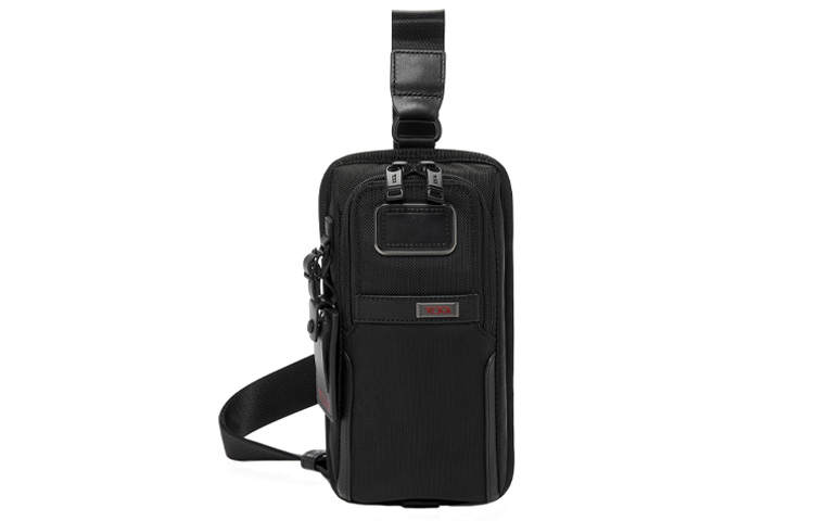 TUMI TUMI Alpha 3 Baller Nylon Shoulder Bag Men's Black