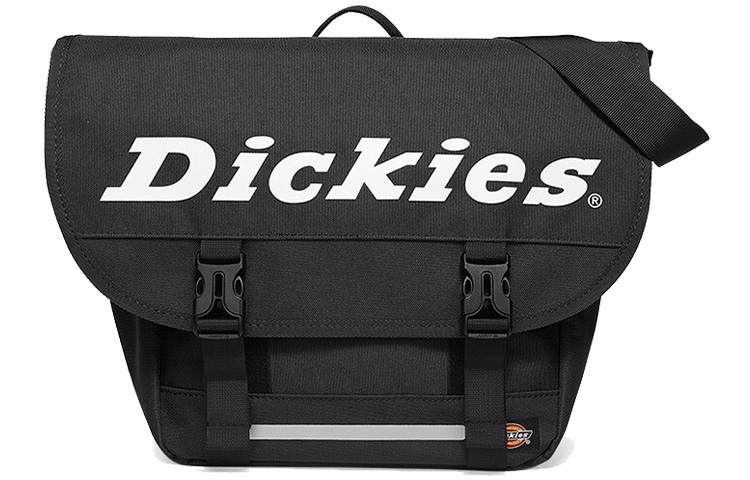 Dickies Polyester Messenger Bag, Crossbody Bag, Shoulder Bag Unisex Black