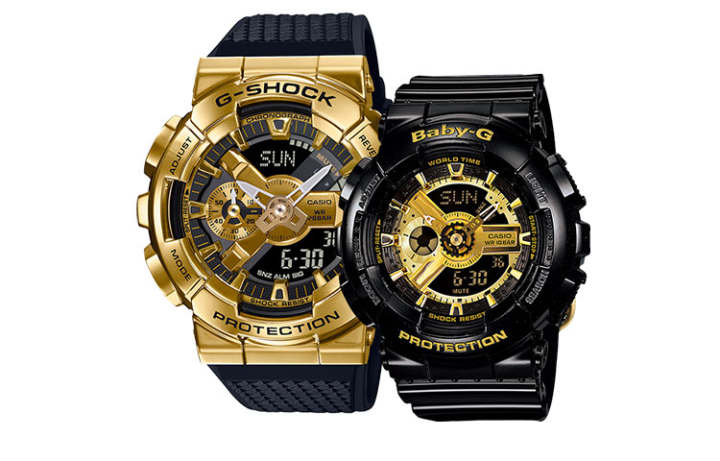 CASIO CASIO Unisex Pair Table Series Black Watch
