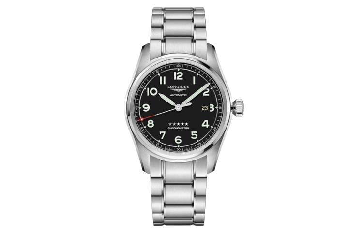 LONGINES Spirit Collection Automatic Mechanical Movement Date Display Men's Watches Watch 42mm Black Dial