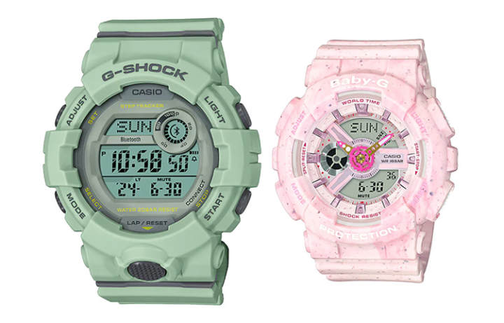 CASIO CASIO Unisex Pair Table Series Green Watch