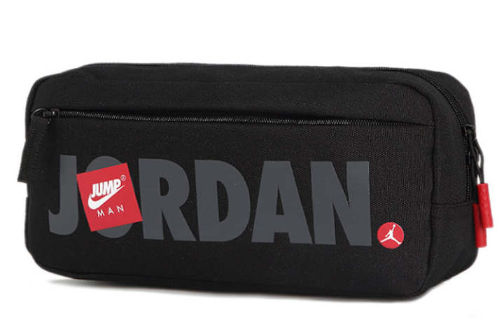 Jordan Jordan Unisex Polyester Shoulder Bag Regular Unisex Black