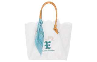 ERMANNO SCERVINO Nylon Handbag Regular Women's White/Blue
