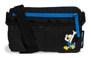 Adidas Neo Trefoil Polyester Shoulder Bag, Crossbody Bag Regular Unisex Black