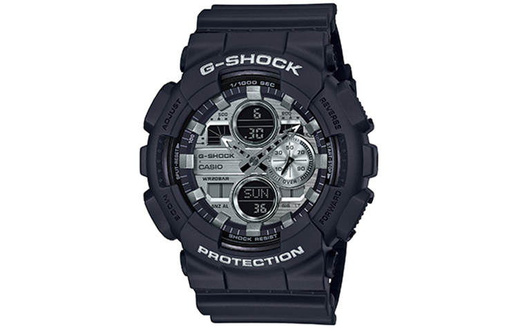 G-SHOCK G SHOCK G SHOCK Quartz Movement Resin Strap Watch Men's Watches Black Dial