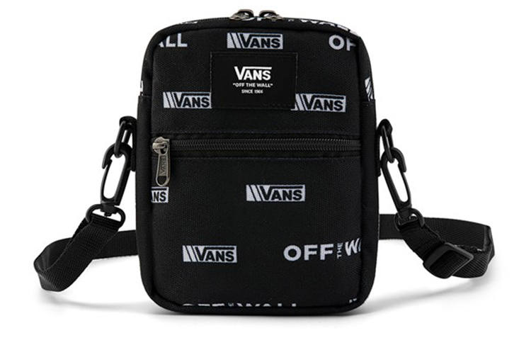 Vans Vans Polyester Shoulder Bag, Crossbody Bag Regular Unisex Black