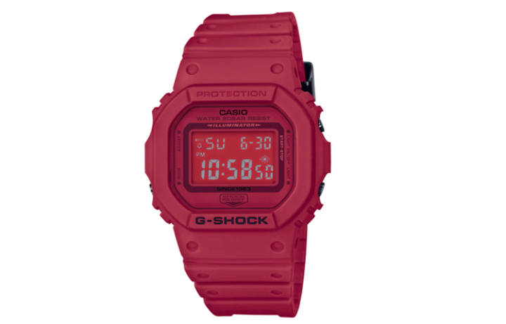 CASIO CASIO Men G-SQUAD Series Red Watch DW-5635C-4