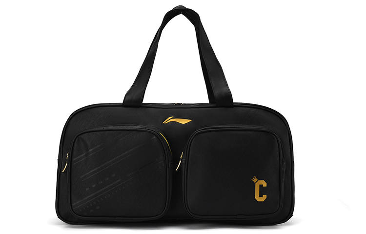 Li-Ning Li Ning Fabric Handbag Unisex Black