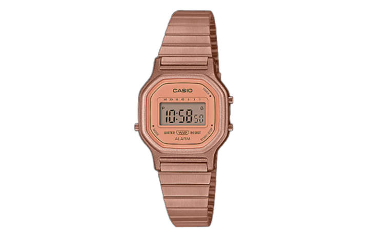 CASIO CASIO Women's VINTAGE Series Orange Watch LA-11WR-5A