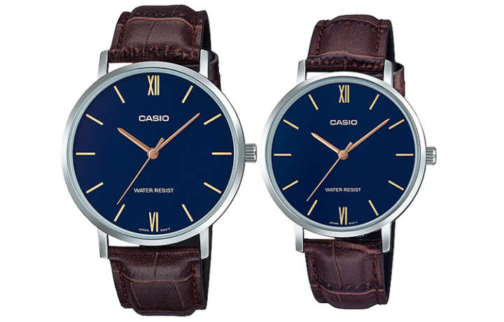 CASIO CASIO Unisex Pair Table Series Blue Watch