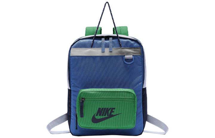 Nike Nike Tanjun Polyester Backpack Regular Unisex Blue Green