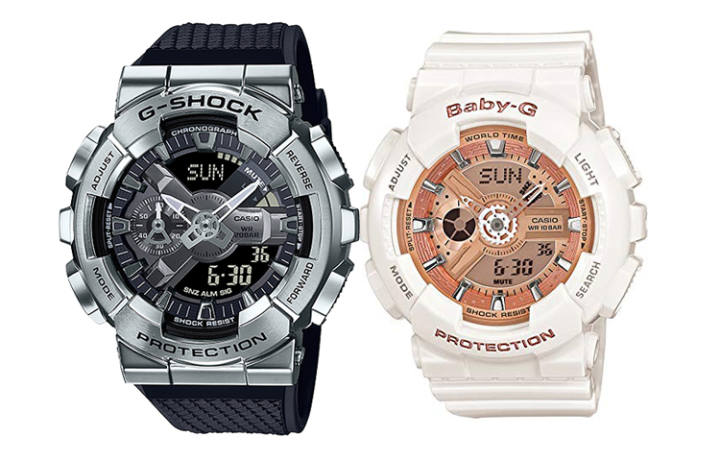 CASIO CASIO Unisex Pair Table Series Black Watch