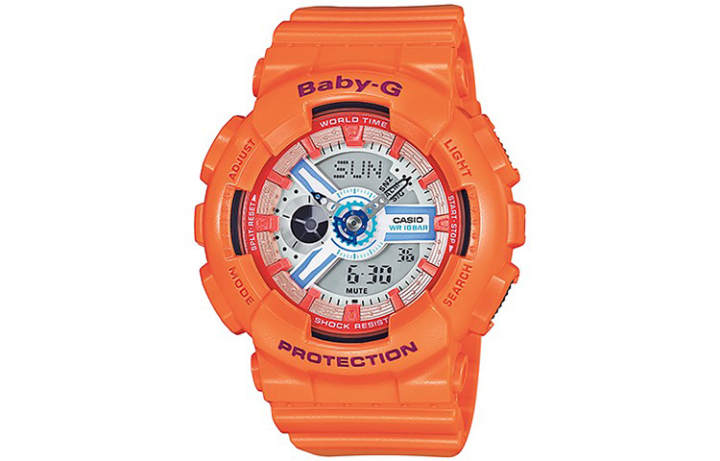 CASIO CASIO Women's BABY-G White Watch BA-110SN-4A