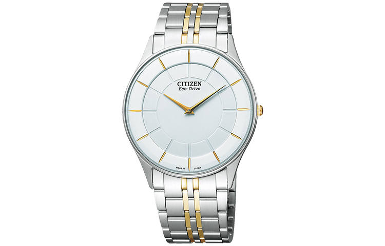 CITIZEN Ecology Drive Collection 30m Water Resistant Light Powered Quartz Movement Stainless Steel Strap