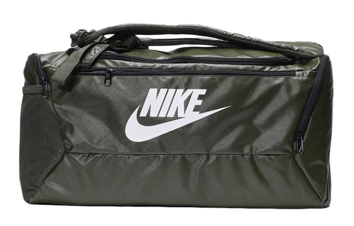 Nike Nike Polyester Sports Bag, Travel Bag, Gym Bag Regular Unisex Khaki Green