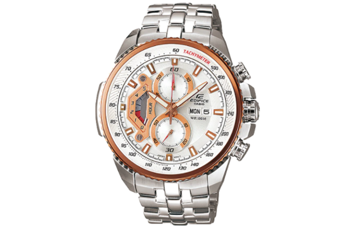 CASIO CASIO Men EDIFICE White Watch EF-558D-7AV