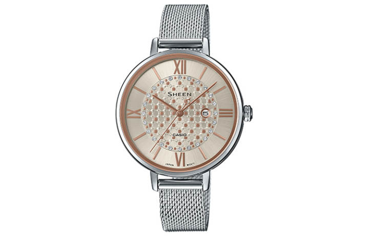 CASIO CASIO Women's SHEEN Gold Watch SHE-4059M-4AU