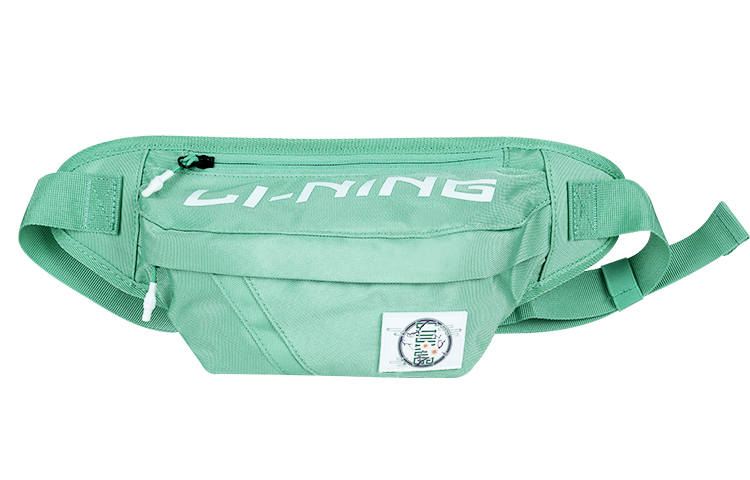 Li-Ning Li Ning Polyester Shoulder Bag, Sling Bag, Crossbody Bag, Fanny Pack Regular Unisex Green