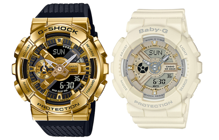 CASIO CASIO Unisex Pair Table Series Black Watch