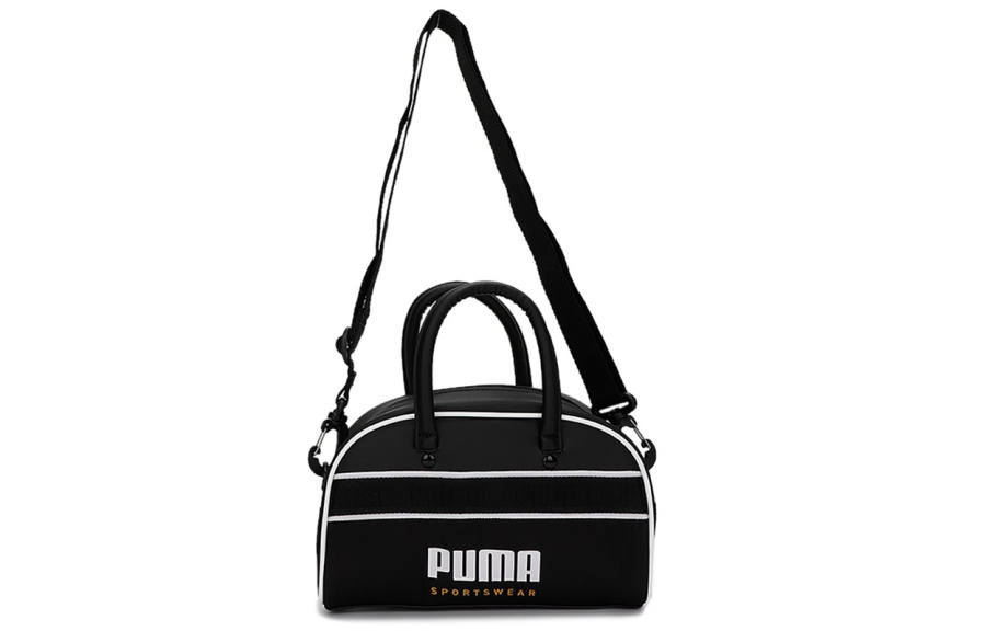 PUMA PUMA Polyurethane One Shoulder Handbag Unisex Black