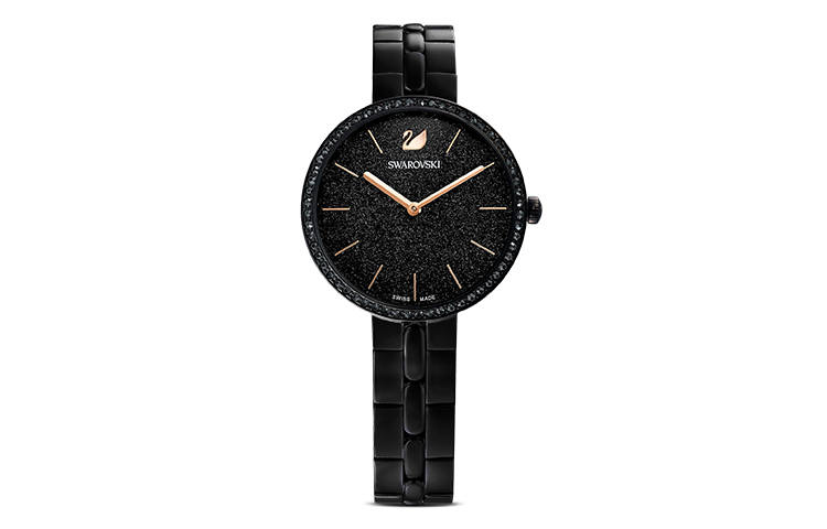 Swarovski COSMOPOLITAN Wrist Watches Quartz Movement Black Dial Women's Watch