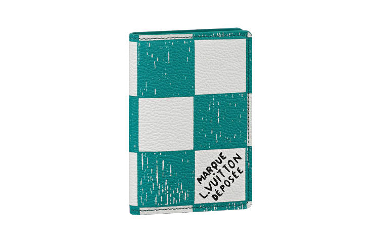 LOUIS VUITTON LOUIS VUITTON Pocket Organizer Teal Blue