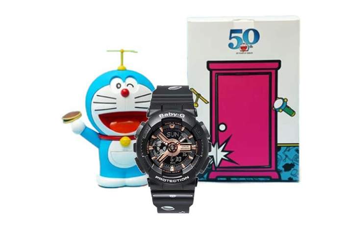 CASIO CASIO Women's BABY-G Black Watch BA-110RG-1APRD