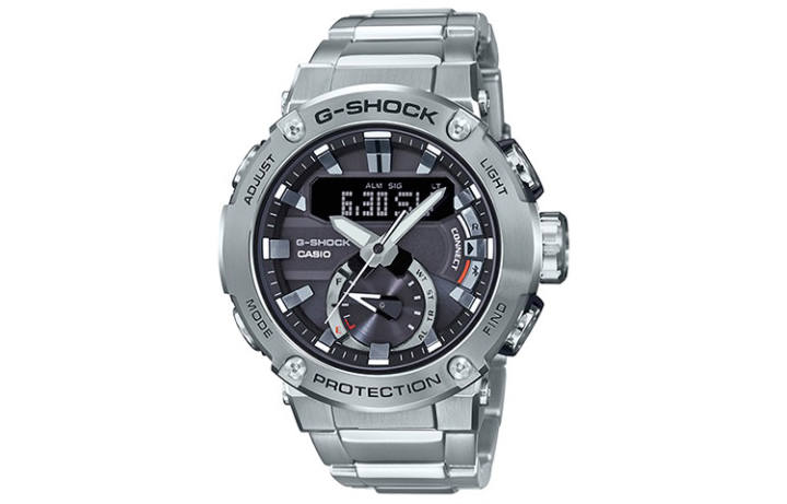 CASIO CASIO Men G-STEEL Series Silver Watch