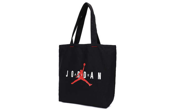 Jordan Jordan Cotton Shoulder Bag Regular Unisex Black