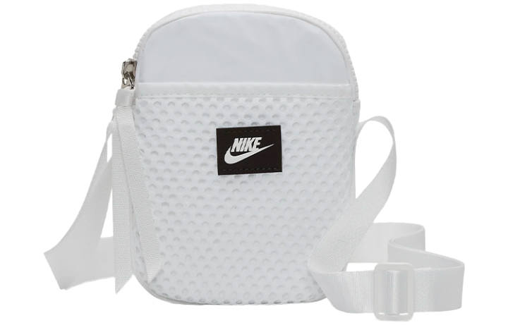 Nike Nike Polyester Shoulder Bag, Crossbody Bag Regular Unisex White
