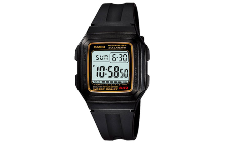 CASIO CASIO Men Gray Watch F-201WA-9A