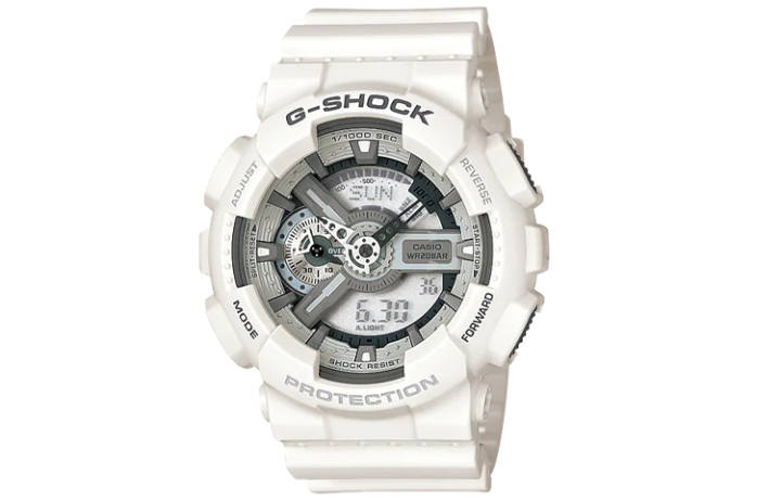 CASIO CASIO Men White Watch GA-110C-7AJF