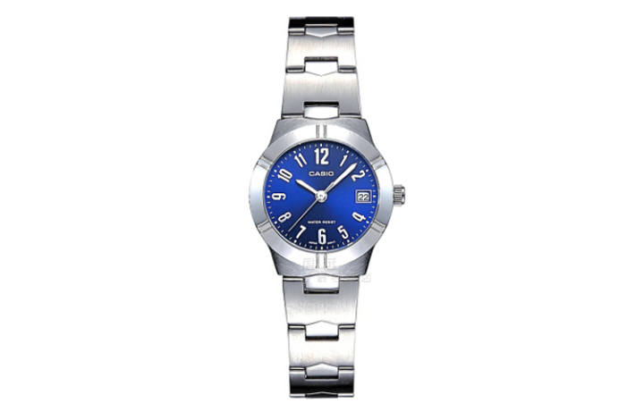 CASIO CASIO Women's Standard Series Blue Watch LTP-1241D-2A2