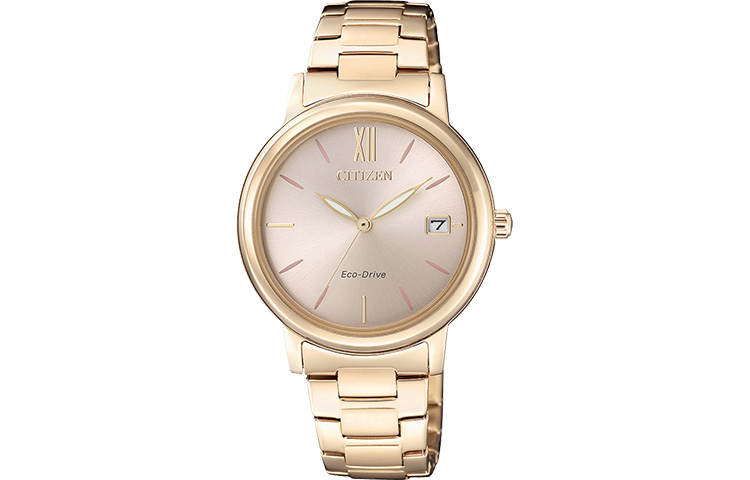 CITIZEN Ecology Drive Collection Light Powered Quartz Movement Stainless Steel Strap Watch 33mm