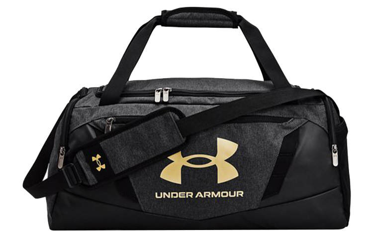 Under Armour Polyester Travel Bag, Crossbody Bag, Gym Bag Medium Unisex Black