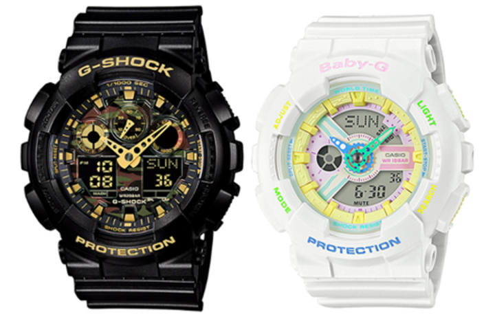 CASIO CASIO Unisex Pair Table Series White Watch