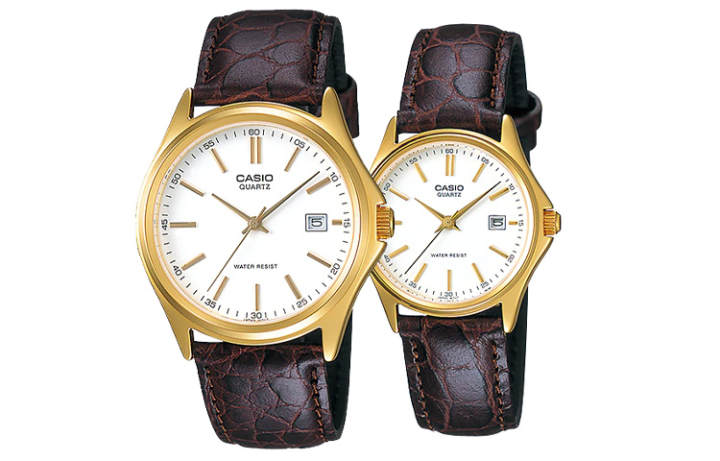 CASIO CASIO Unisex Pair Table Series White Watch