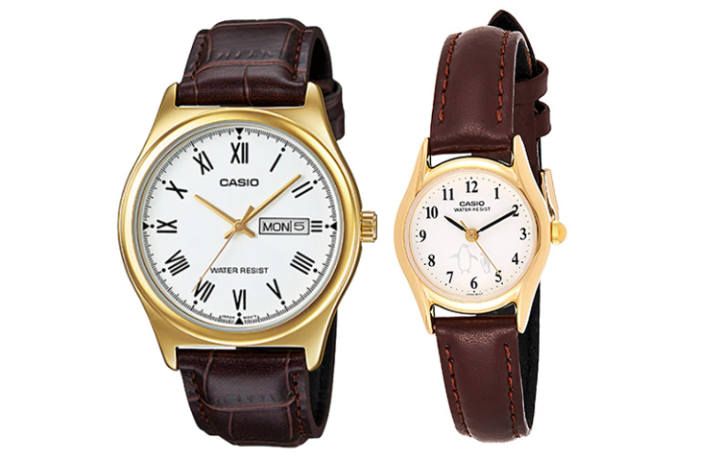 CASIO CASIO Unisex Pair Table Series White Watch